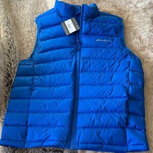 Eddie Bauer Kids Bright Blue Quilted Vest